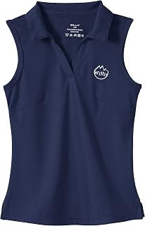 Willit Girls' Sleeveless Polo Shirts Golf Tennis Polo Lightweight Shirts Quick Dry