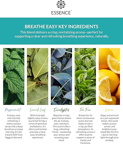 Miniatura 10 de Essence - Difusor nasal  Anillo de aceite esencial  Inhalador nasal de silicona (alivio del estrés)