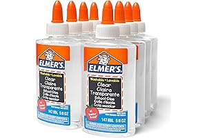 Elmers Washable Clear Glue, 128 FL OZ