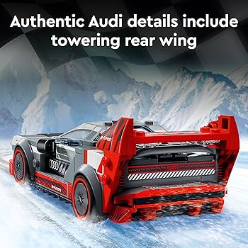 Amazon.com: Lego Speed Champions Audi S1 e-tron Quattro Set