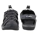 FUEL Soldier-14 Men’s Fisherman Sandals – Comfortable, Breathable & Flexible Outdoor Sandals with Protective Toe, Anti-Skid Sole – Stylish Casual Beach & Sports Footwear (Black-7UK) gallery image