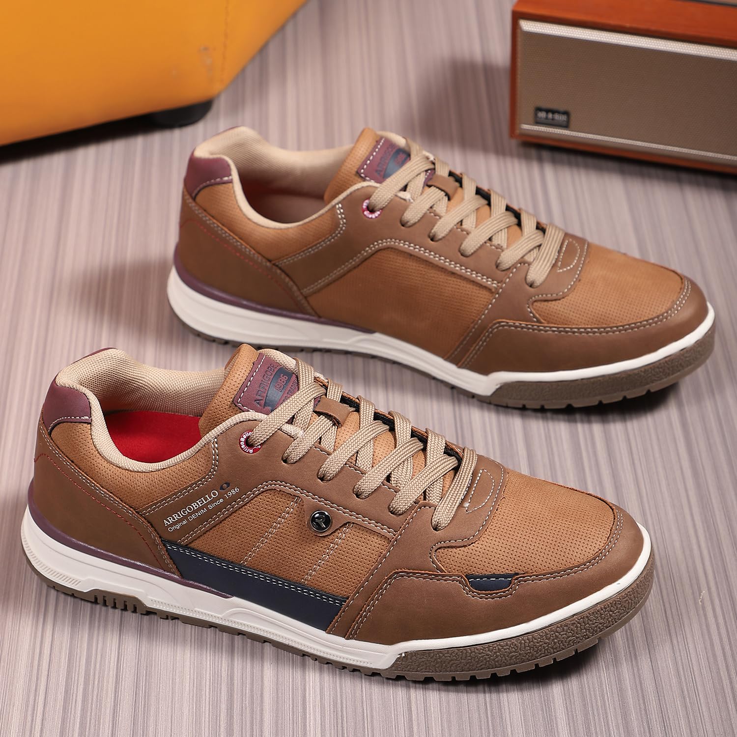 ARRIGO BELLO Schuhe Herren Sneaker Freizeitschuh Berufsschuhe Outdoor Leichtgewicht Walkingschuhe Sneakers Größe 41-46