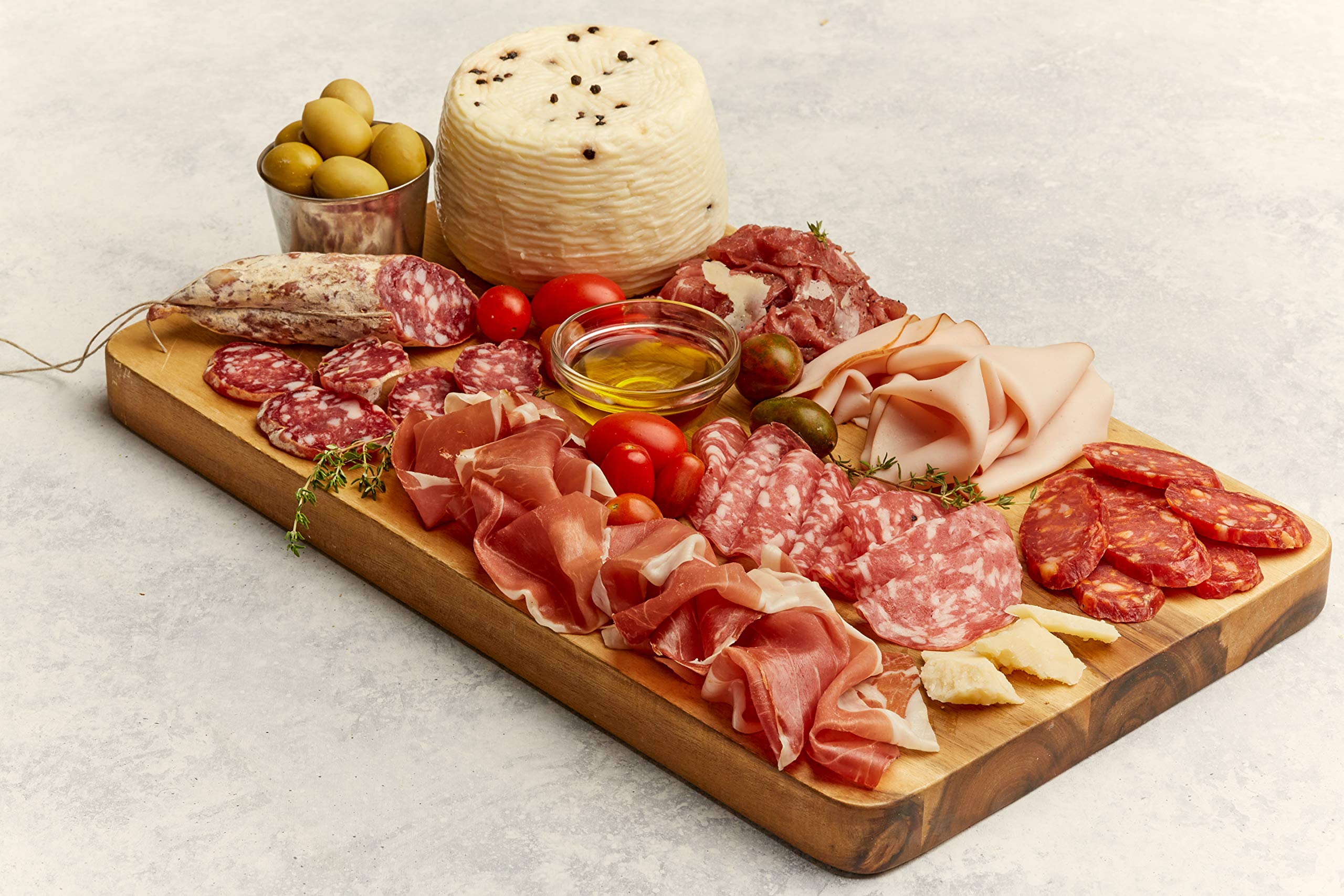 Prosciutto Crudo disossato Salumi Pasini® | Metà 2.5 kg | Pronto per affettamento | Senza Glutine e Senza Lattosio