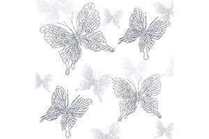 36 PCS Butterfly Christmas Ornaments