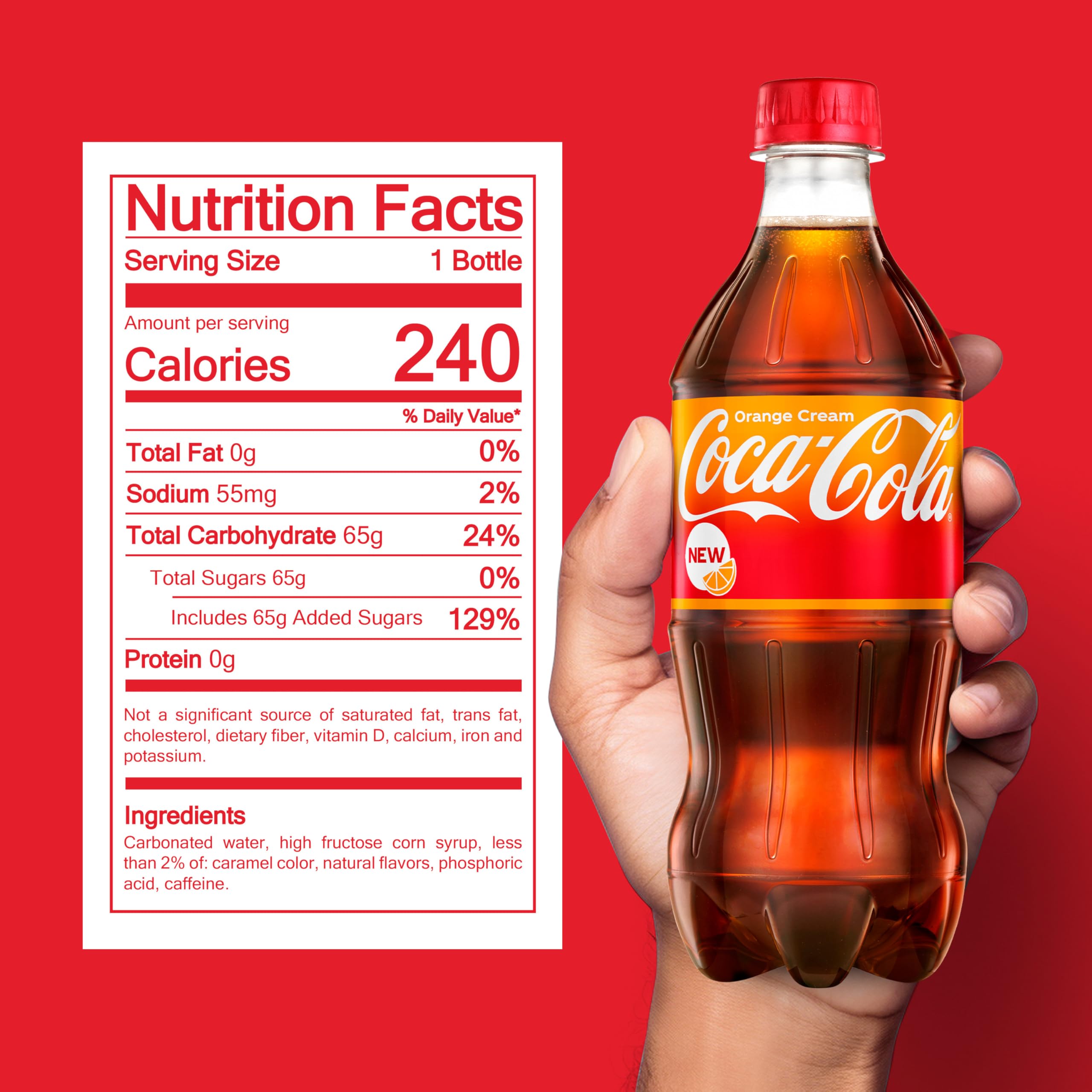 Coke Orange Cream 20oz — view 7