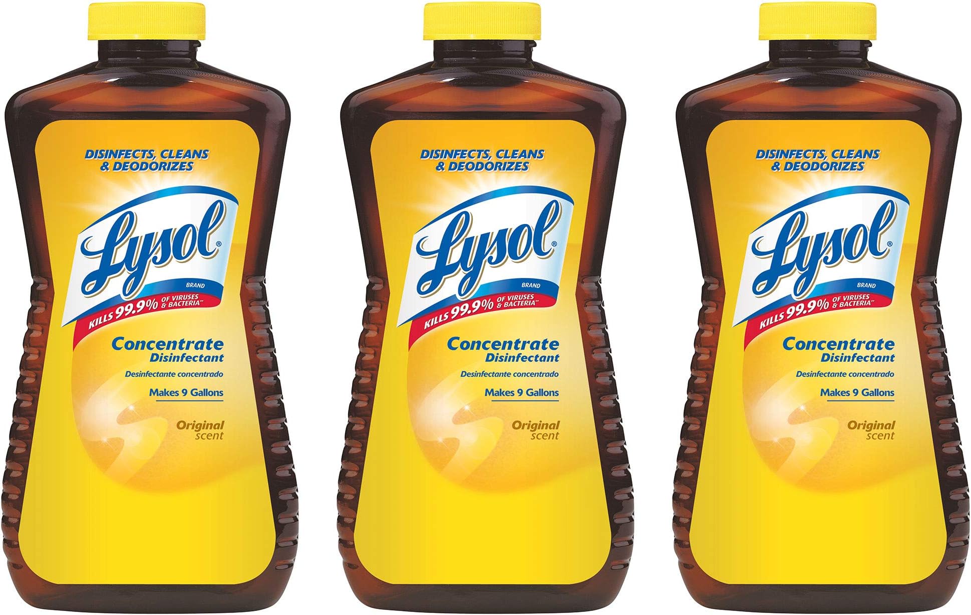 Lysol Concentrate All Purpose Cleaner Disinfectant, 12 Ounce (Pack of 3)
