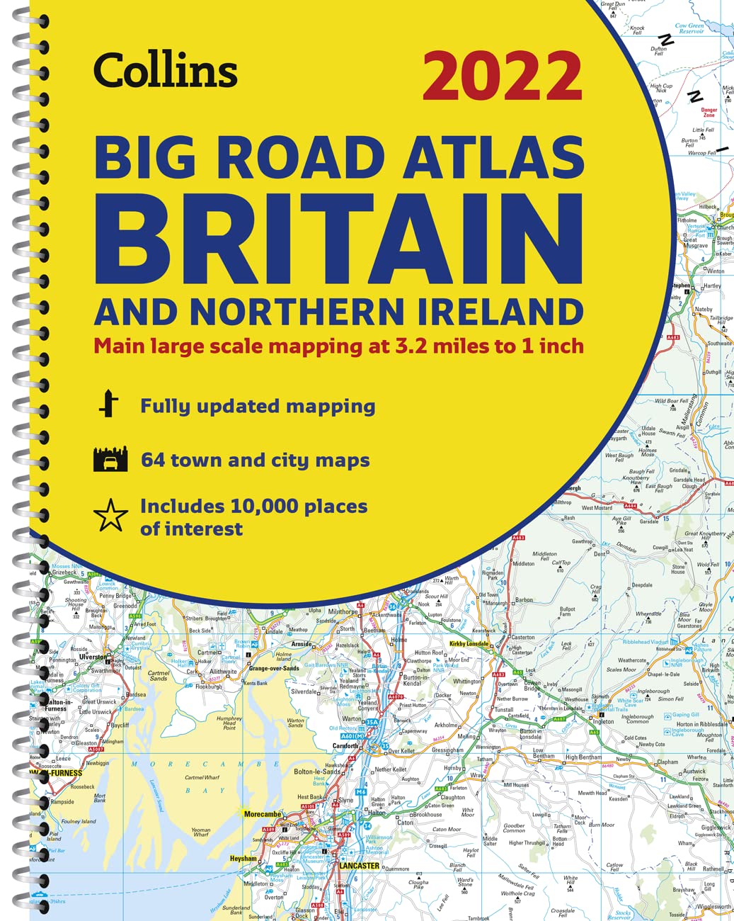 2022 Collins Big Road Atlas Britain and Northern Ireland Collins Maps 9780008447793 Amazon