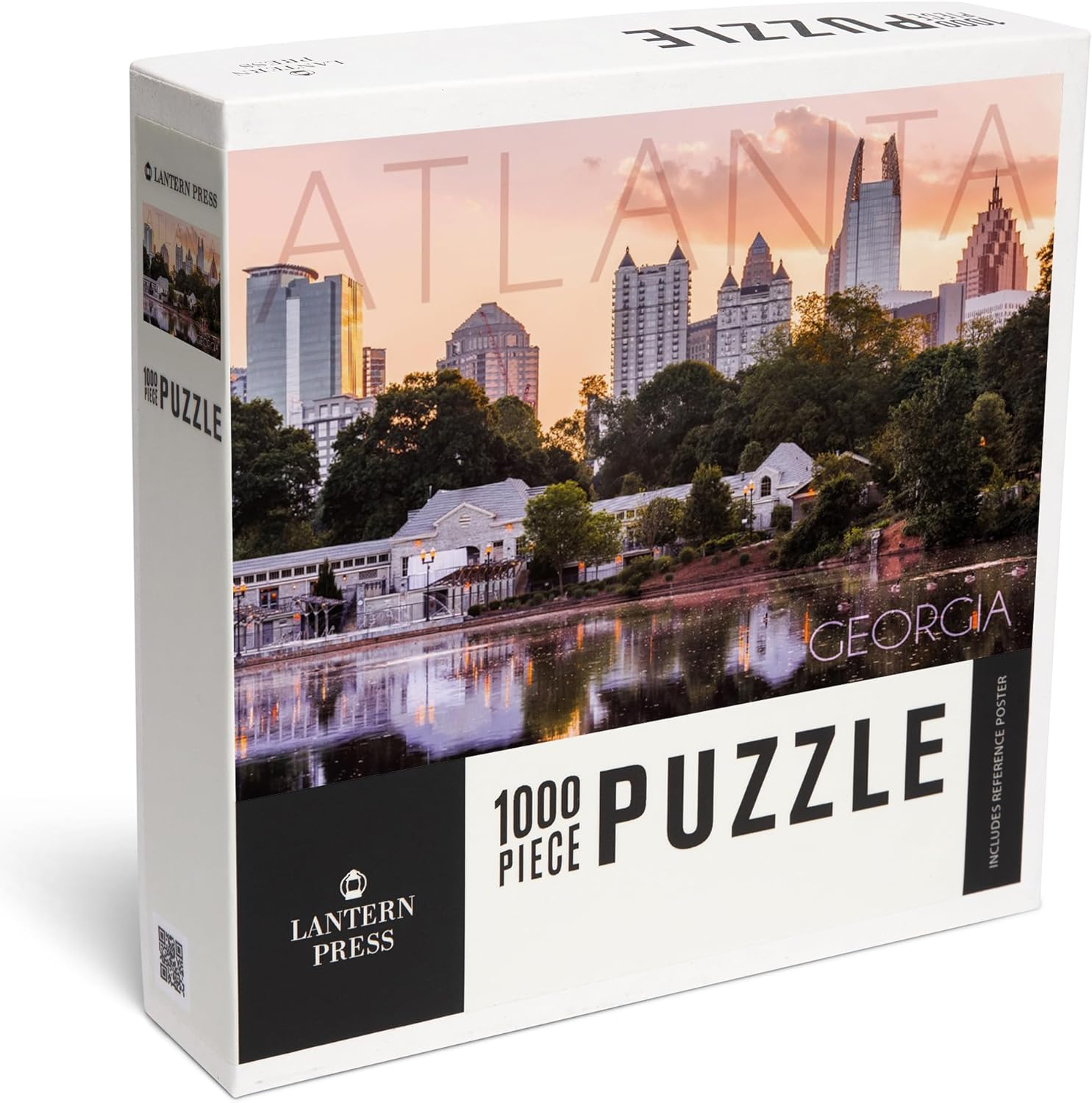 Atlanta, Georgia, Piedmont Park (1000 Piece Puzzle, Challenging Jigsaw Puzzle for Adults, Made in USA)