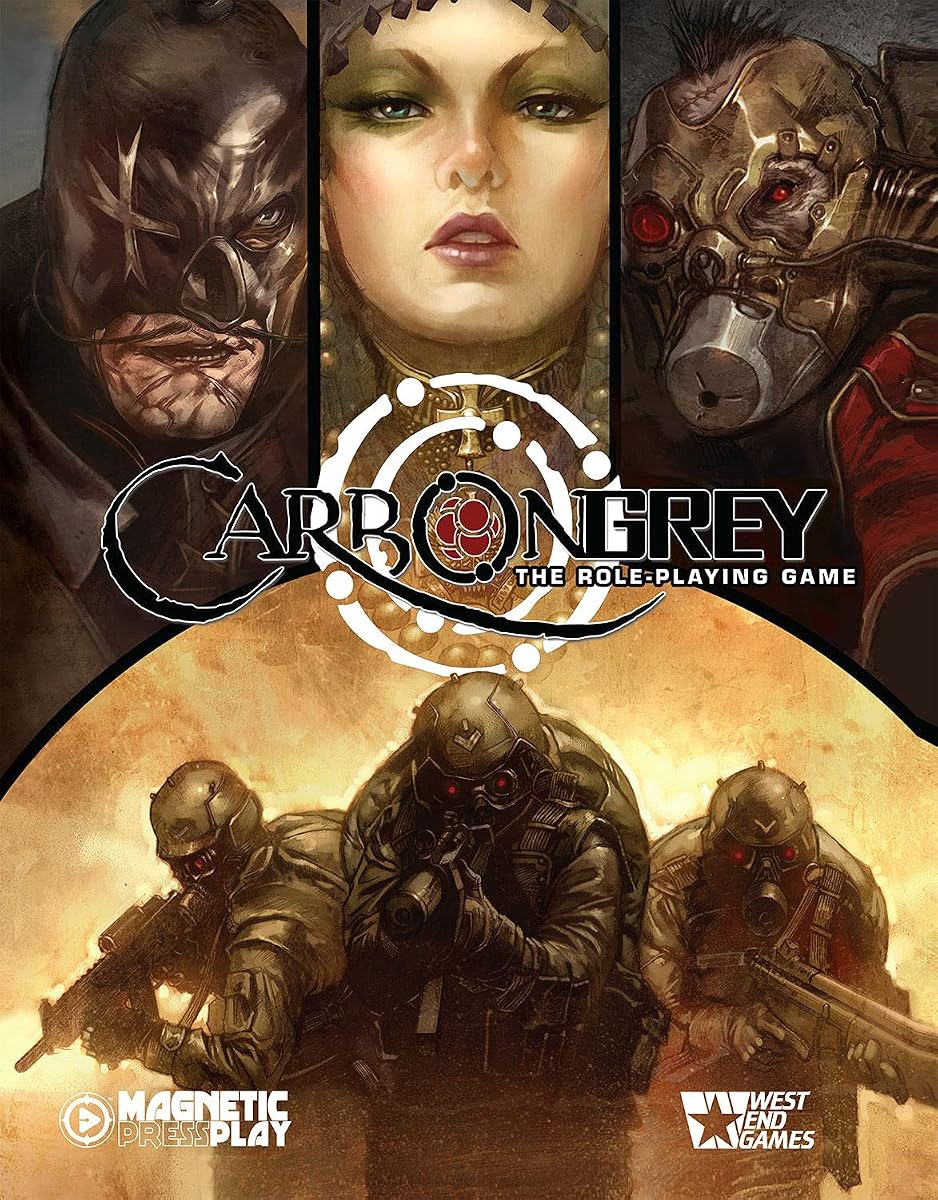 RPG CARBON GREY: Libro de reglas básicas