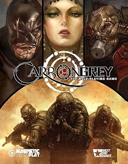 RPG CARBON GREY: Libro de reglas básicas