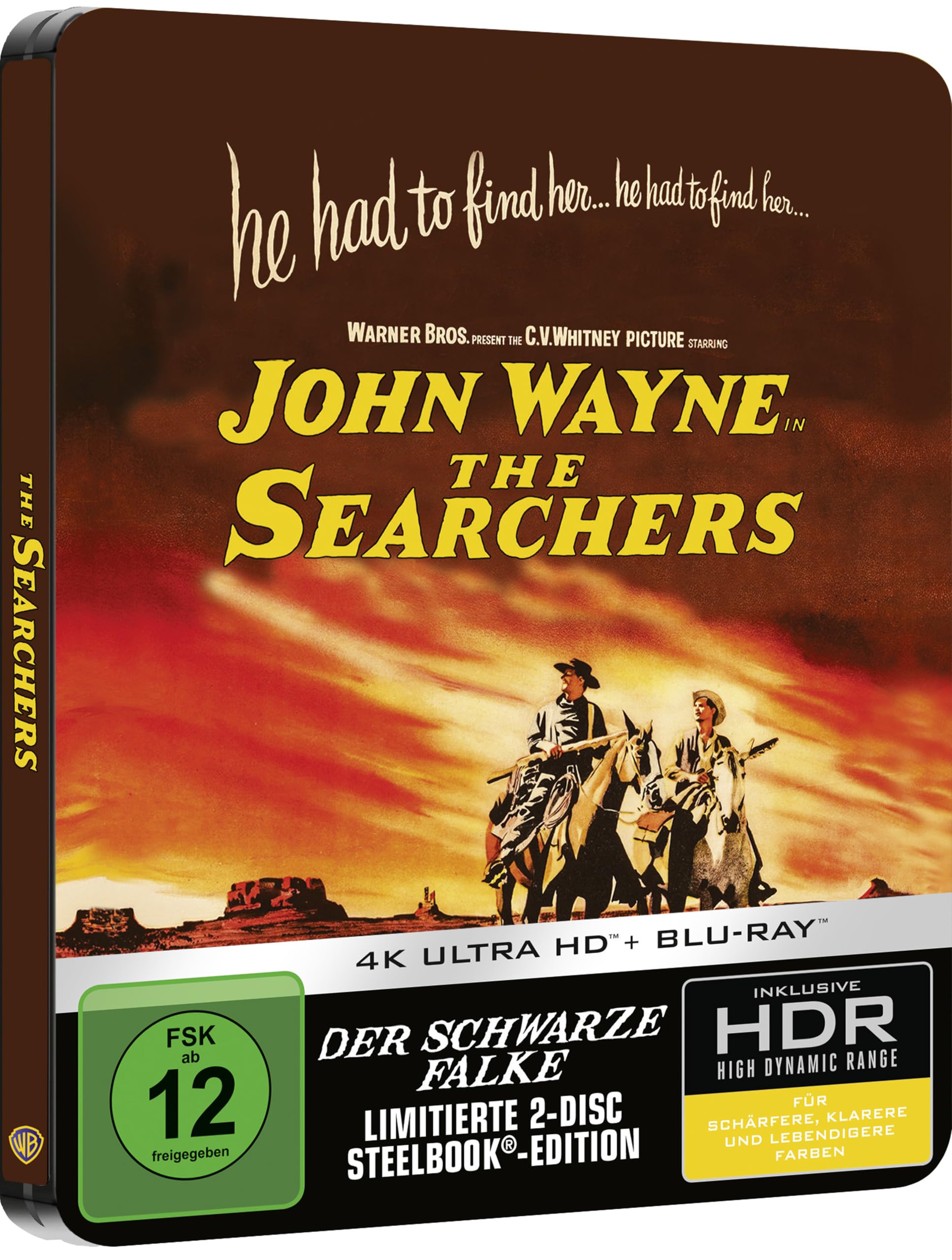 Der schwarze Falke Steelbook 4K-UHD+Blu-ray