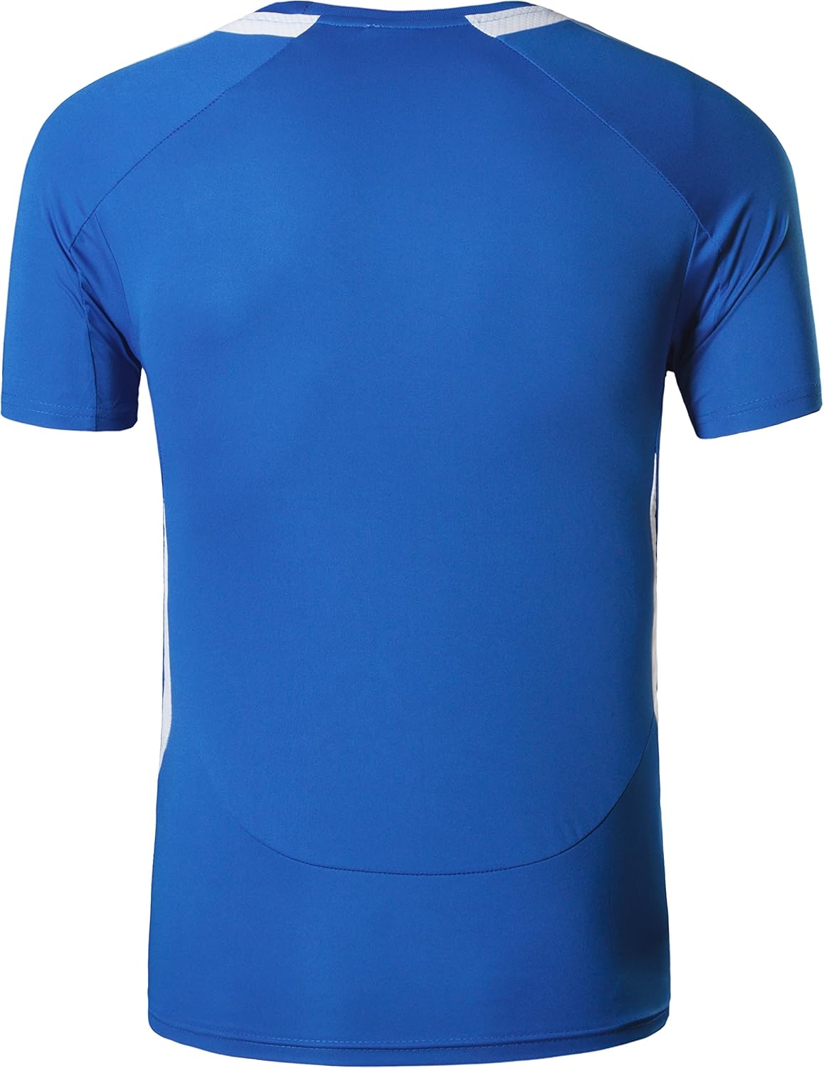 jeansian Men's Sport Quick Dry Short Sleeves T-Shirt Tees Tops LSL3209 Blue L - Image 3