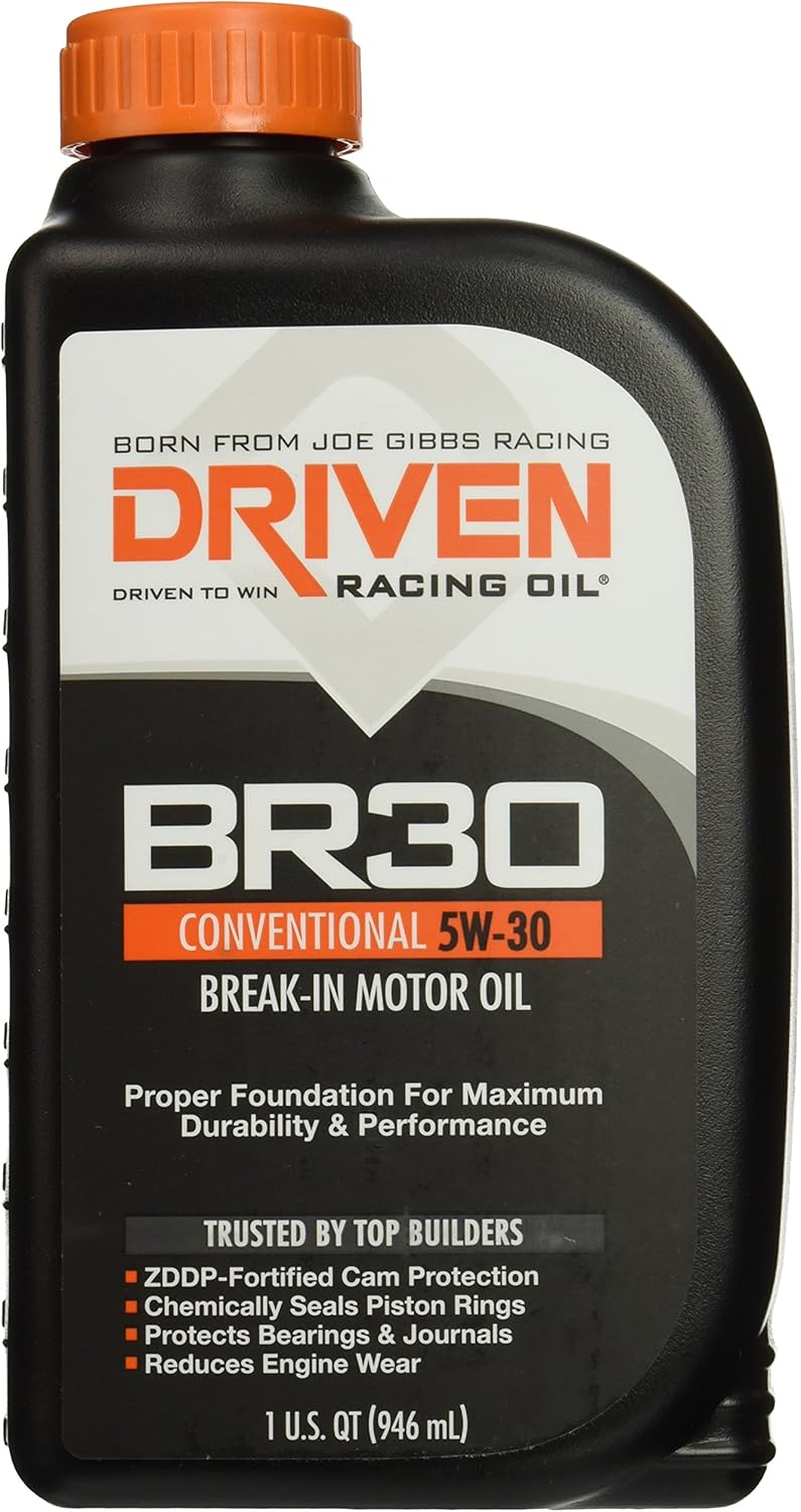 Lunati DRV01807 5W-30 Driven High Zinc Break-in Oil, 1 Quart, 12 Pack