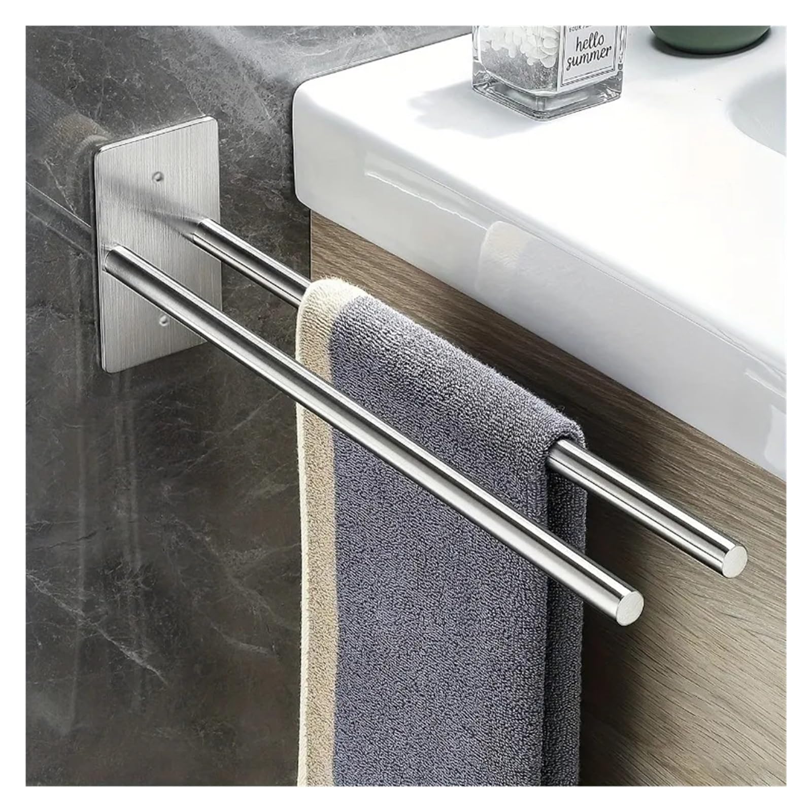 1 Pieza Toallero de Acero Inoxidable for baño