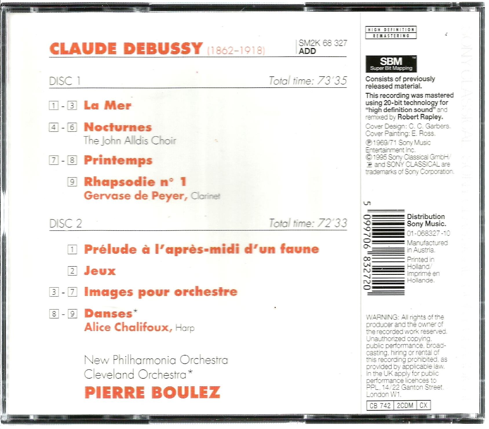 Oeuvres orchestrales