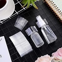 Vista 5 de Outus 500 piezas de envoltorio retráctil perforado para botellas, sellos de botellas termorretráctiles fáciles de usar para bandas, frascos