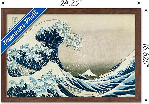 Vista 70 de Trends International Póster de pared The Great Wave (22.375 x 34 pulgadas)