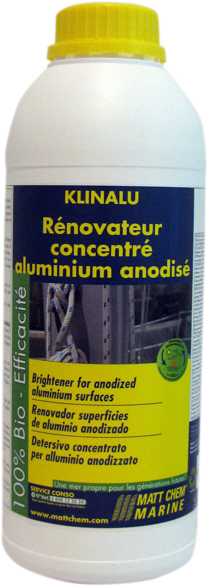 Matt Chem 594M Klinalu Rénovateur concentré Aluminium Anodisé