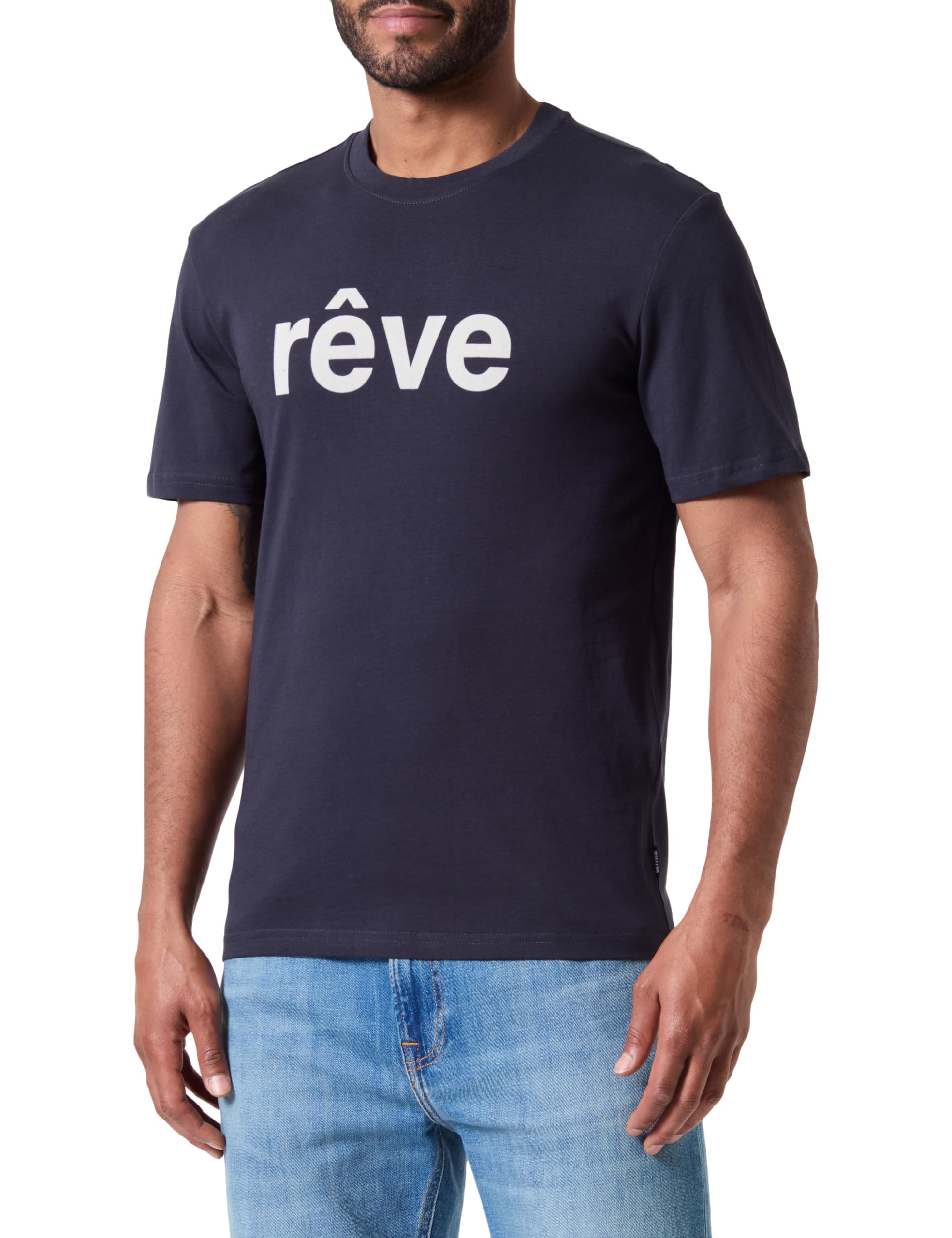 ONSKARTER REG SS Tee, Dark Navy, S