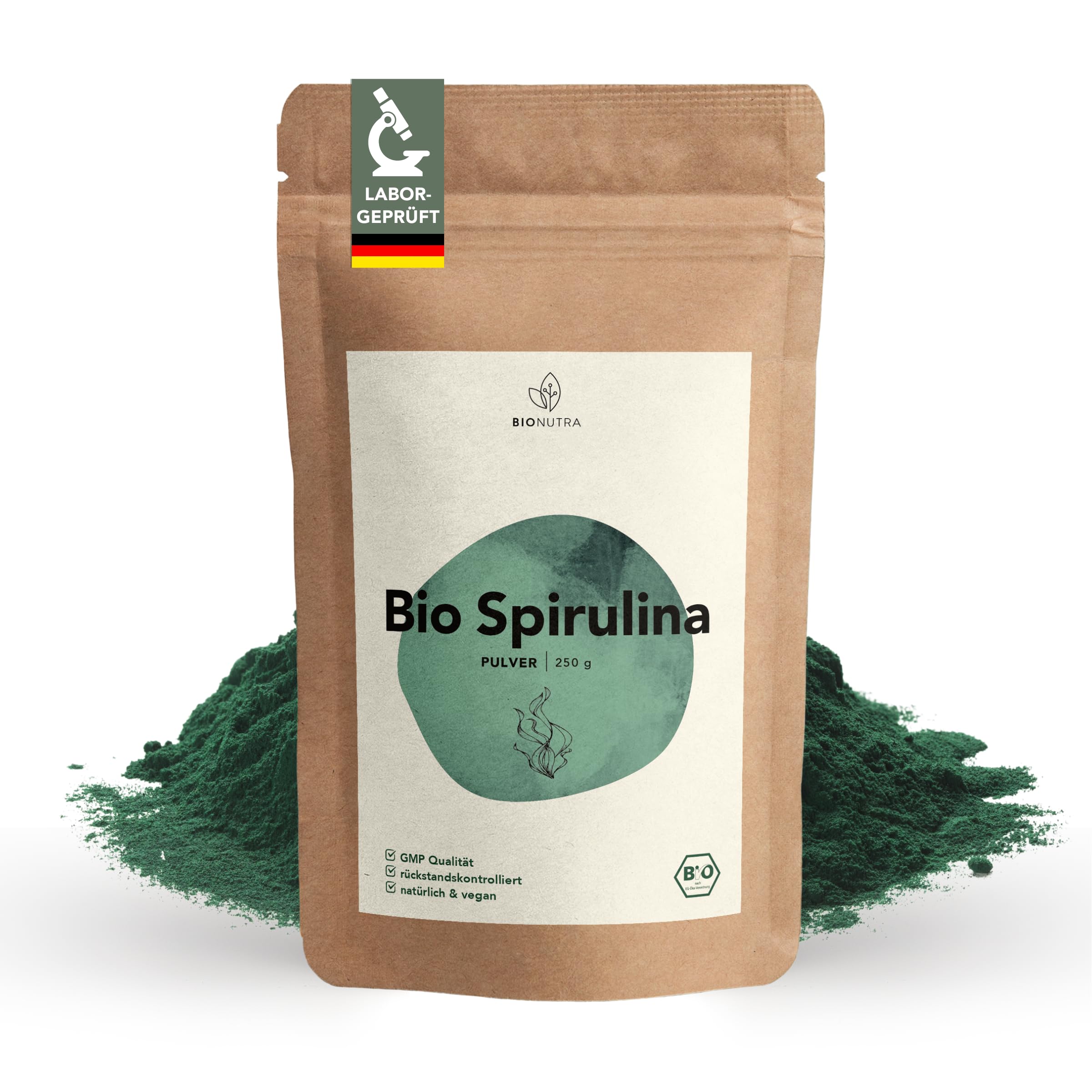 BioNutra Bio Spirulina 250 g