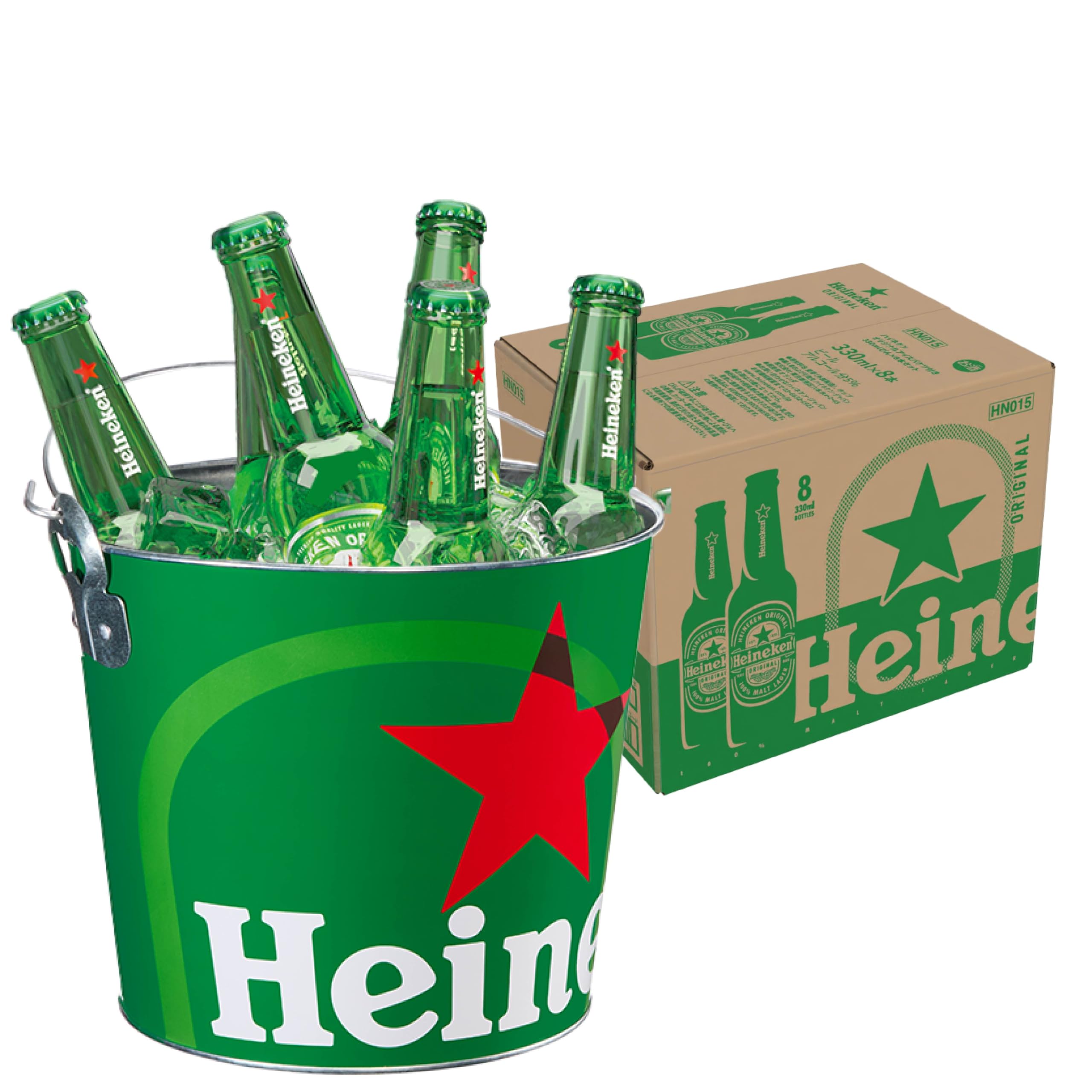 Amazon.co.jp: 【EC限定】 ハイネケン ラガービール 瓶 330ml × 8本