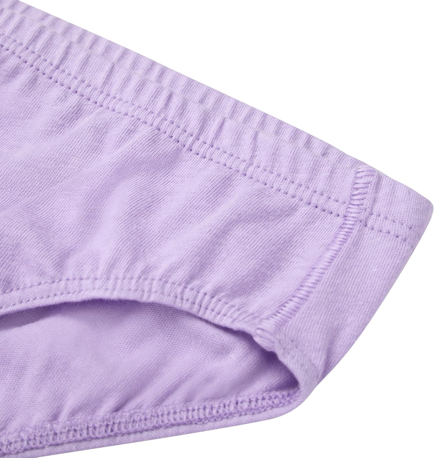 Hanes Girls' And Toddler Organic Underwear, Brief & Hipster, 8-pack, Pure Comfort Organic 100% Cotton Panties image 5