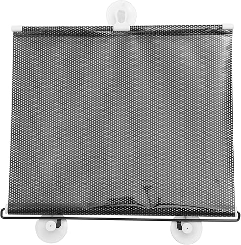 Milisten 1 parasol para coche con ventosa, cortina opaca para ventana delantera, parasol retráctil automático para ventana lateral de coche, 1 unidad Milisten 1 parasol para coche con ventosa, cortina opaca para ventana delantera, parasol retráctil automático para ventana lateral de coche, 1 unidad