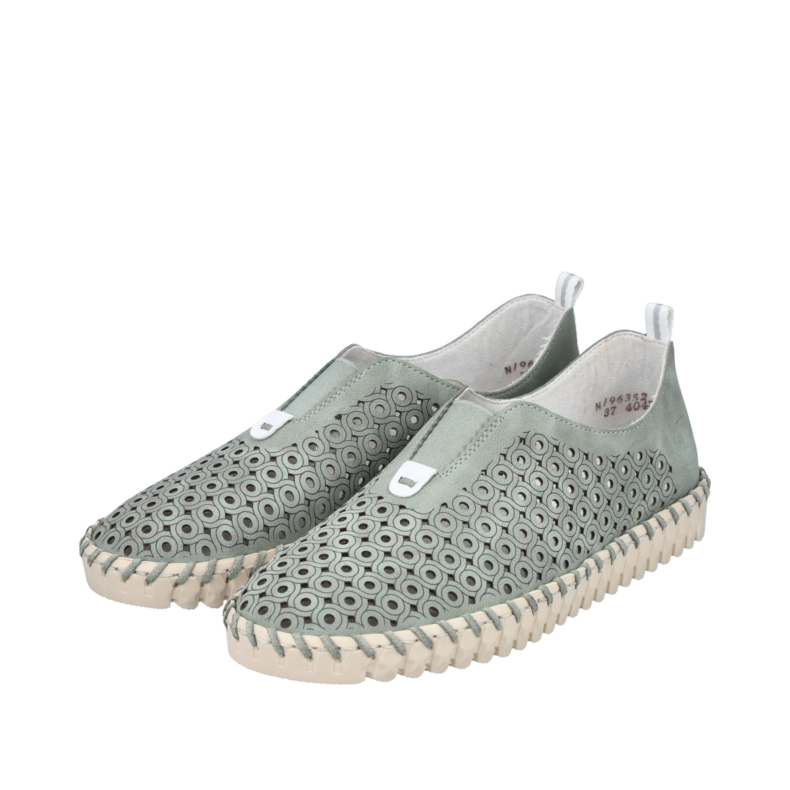 Rieker Slipper Menta Finta Pelle