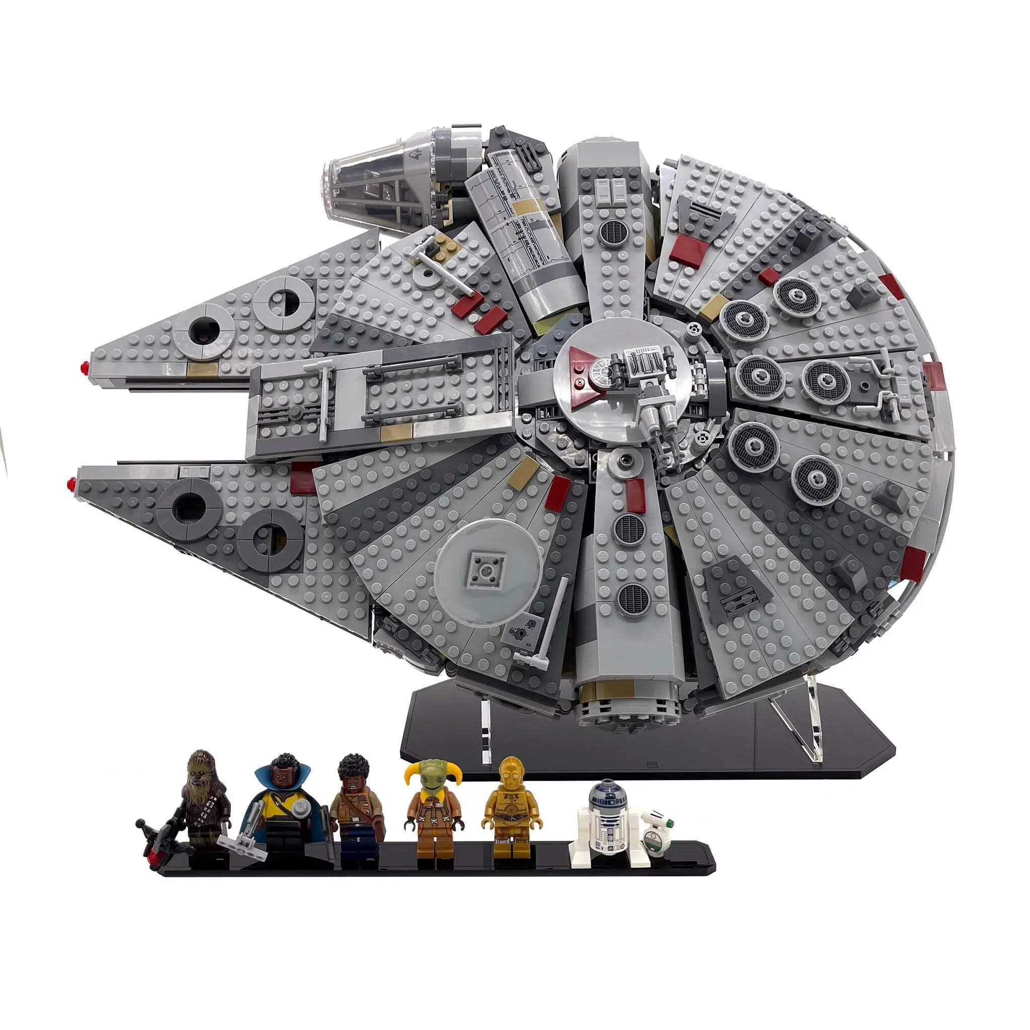 Display Stand Compatible with Lego 75257 - Millennium Falcon