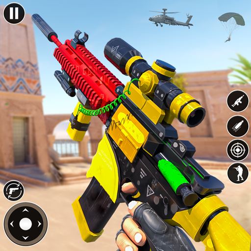 Real Fps Open World Shooting Battle Arena Game