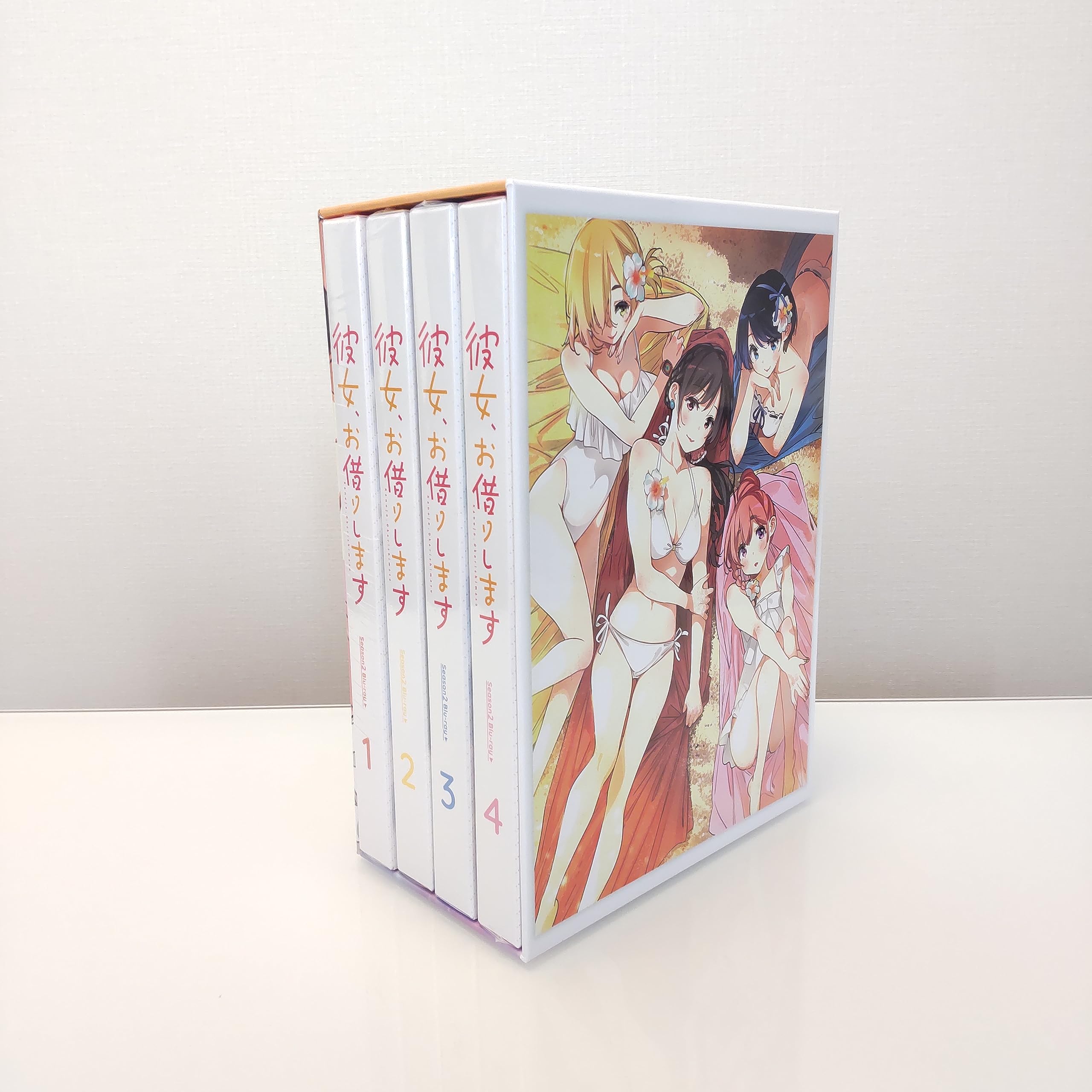 Amazon.co.jp: 【全巻収納BOX付】彼女、お借りします 第2期 Blu-ray 全