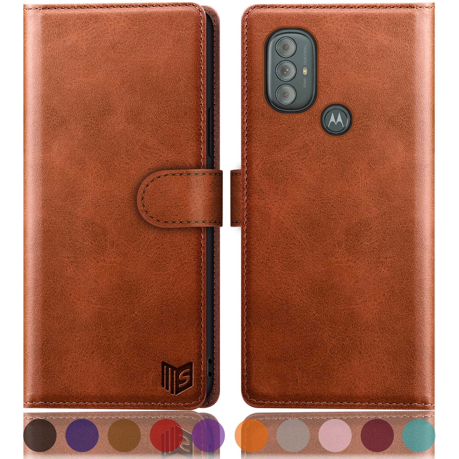 SUANPOT Moto G Power 2022 Wallet Case
