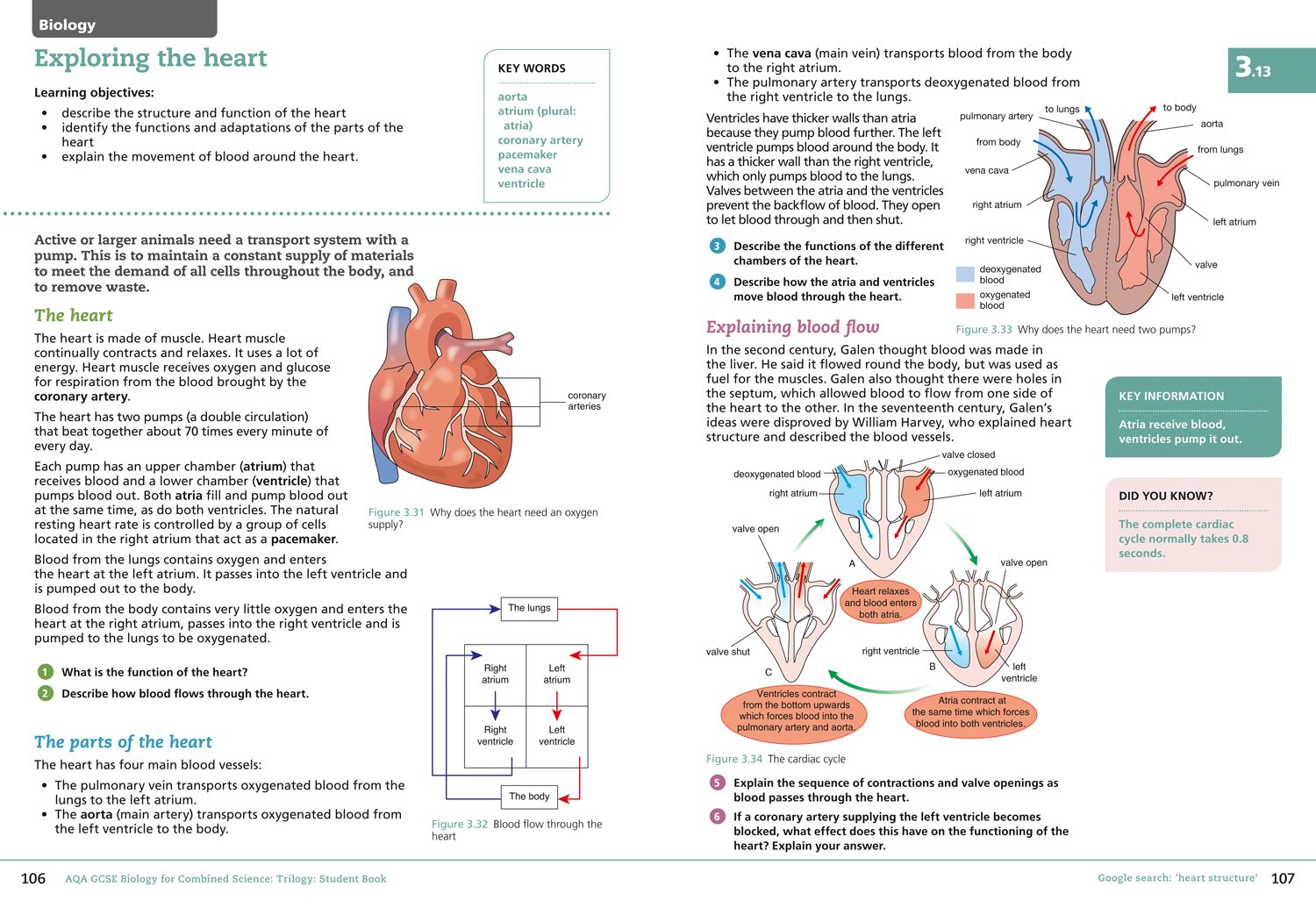 AQA GCSE Biology for Combined Science: Trilogy 9-1 Student Book
