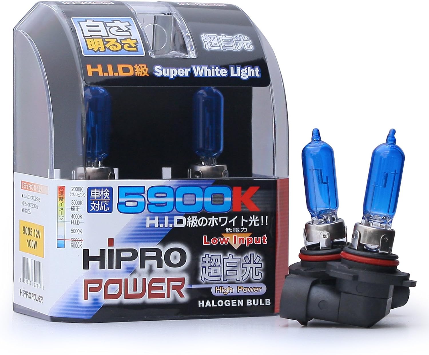 Hipro Power 9005 100 Watts Super White Xenon HID Halogen