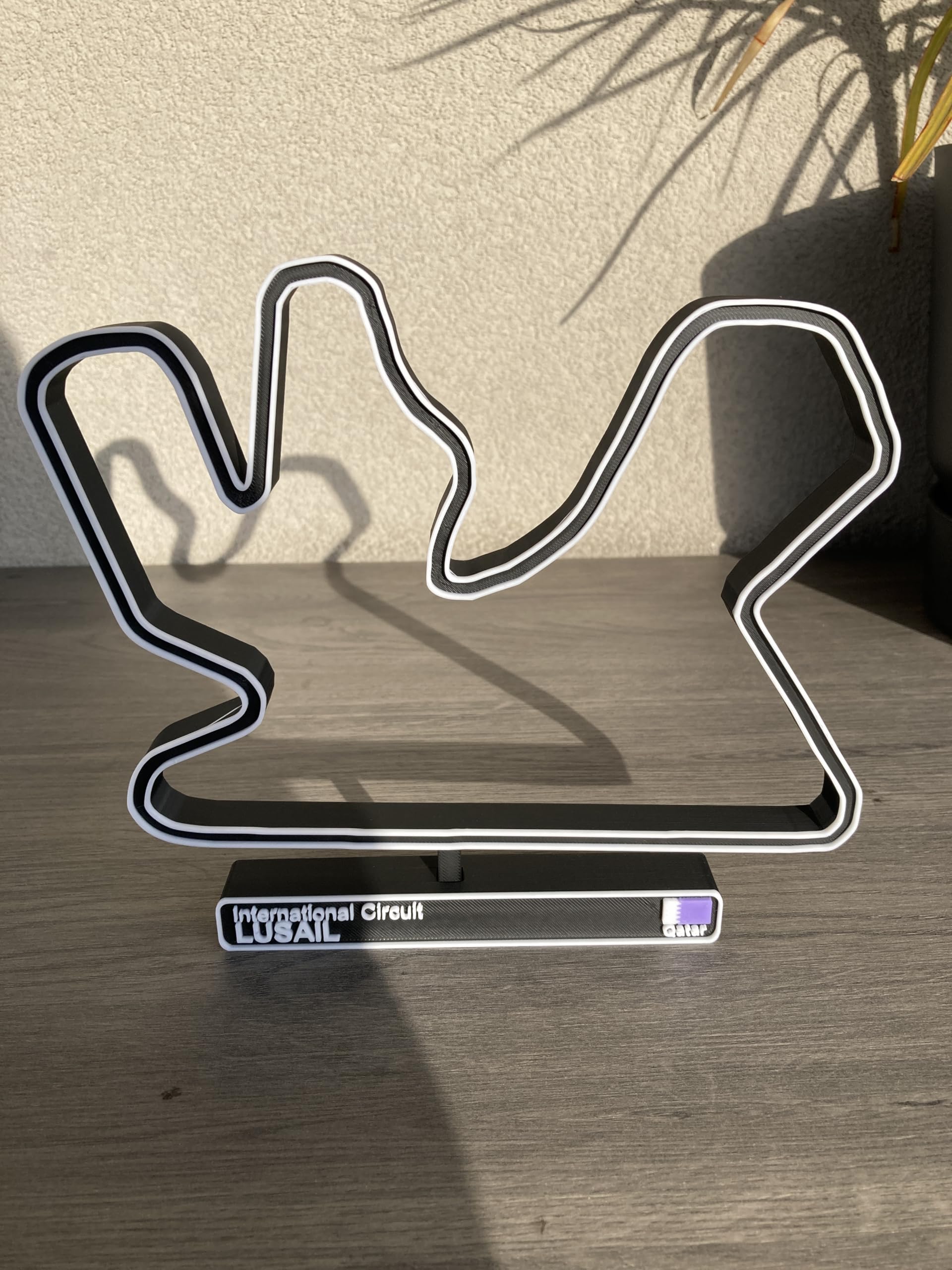 Circuito del Qatar, Modello di Circuito di Corsa 3D, Decorazione Automobile