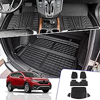 Vista 10 de Rongtaod Alfombrillas de Piso Compatibles con Honda CRV 2023 2024 2025 2026 Forro de Maletero Forro de Carga Alfombrilla de Carga Protector