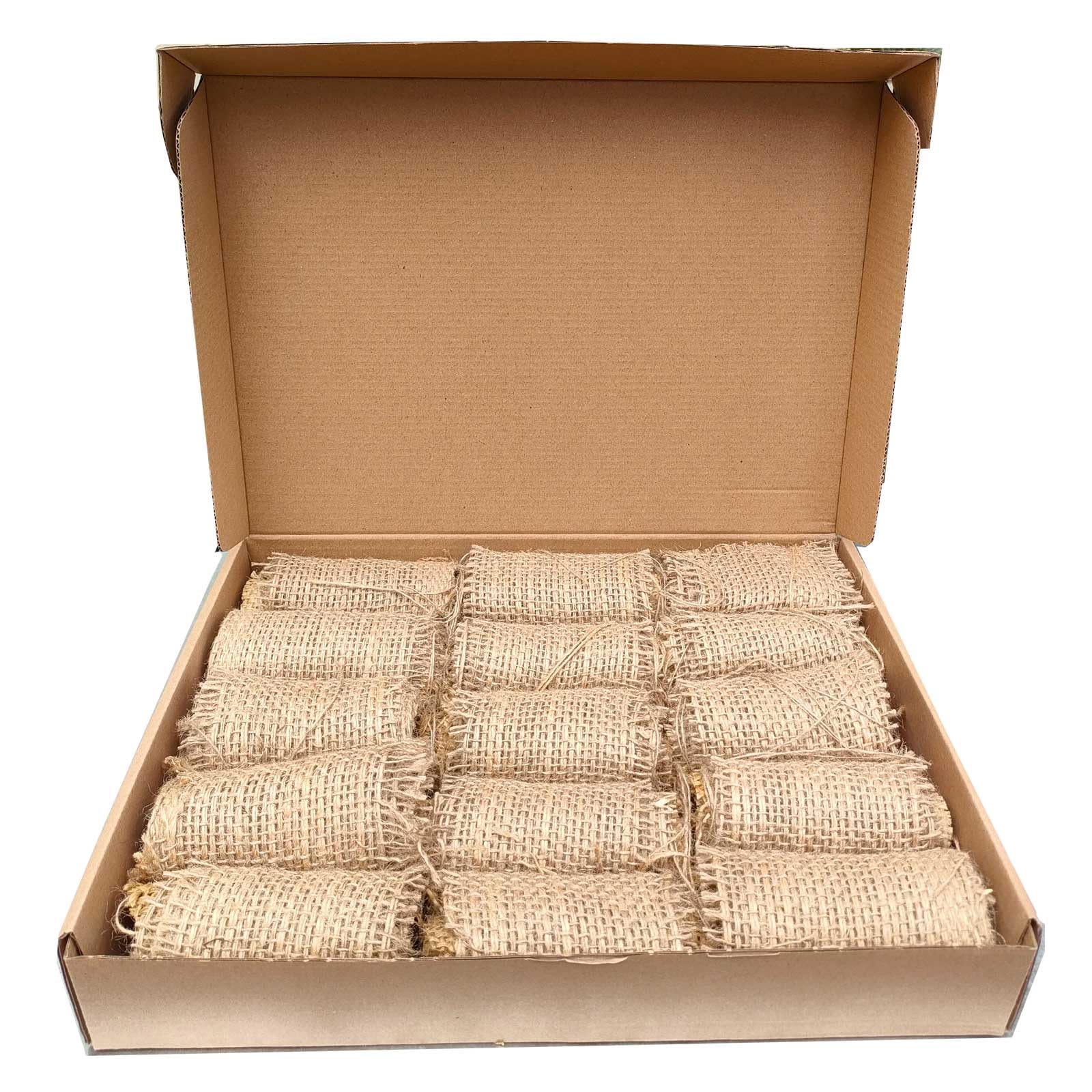 AukBeeFun Jute Burlap Rolls (2 lb)