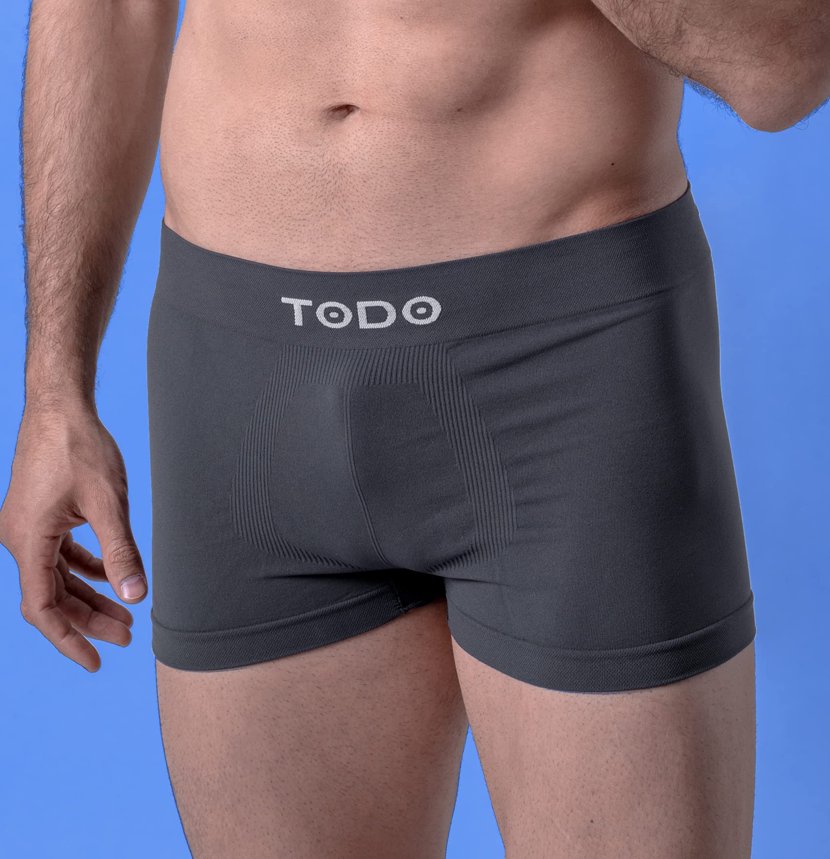 TODO Boxer Traspiranti Uomo, Mutande Elasticizzato Uomo Intimo, Senza Pressione (Taglia S-3XL)