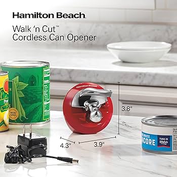 Amazon.com: Hamilton Beach Walk 'n Cut Electric Can Opener