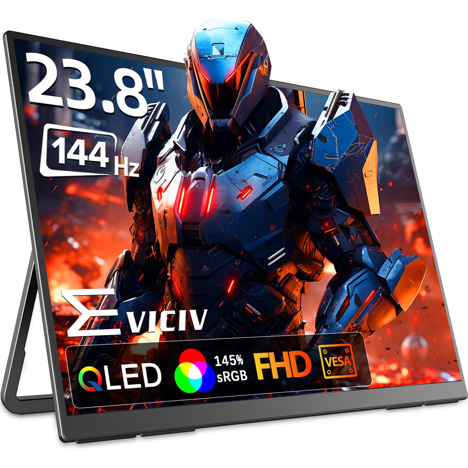 EVICIV Portable Monitor Gaming 23.8