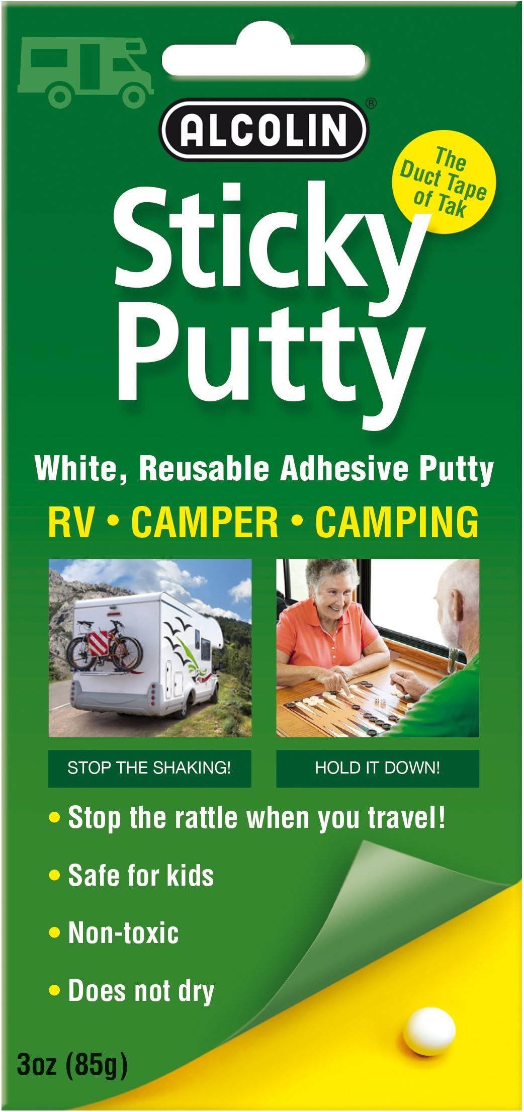 STICKY PUTTY RV CAMPER, by Alcolin