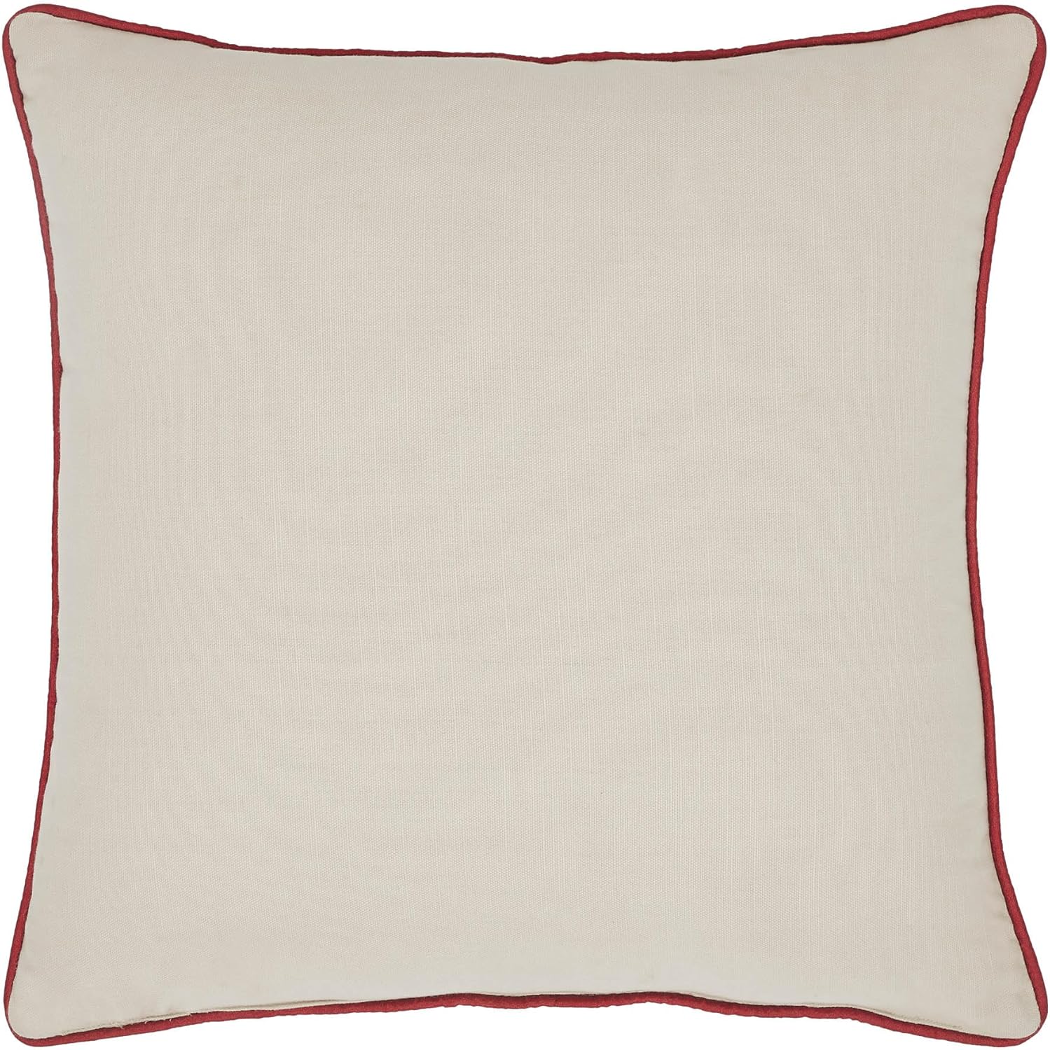 VHC Brands Patriotic 4th of July Pillow 18x18, Independence Day Decor, 4th of July Celebration, Embroidered Cotton Pillow, Perfect for Bedroom, Entry, Living Room, Square Shape, Americana, Natural