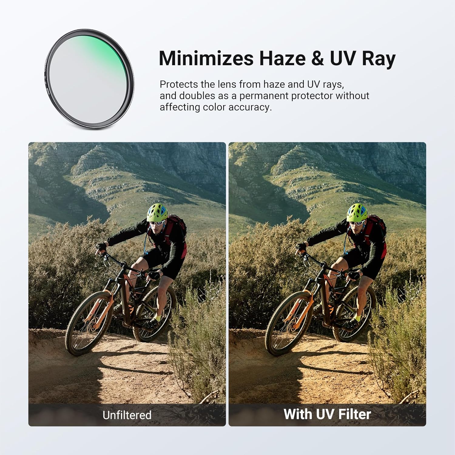 NEEWER 55mm Variable ND + CPL + UV Filter Kit (3 Pack), Multicoated Neutral Density (ND2-400) Circular Polarizer Camera Lens Polarizing Filter Photography Accessories Set with Carry Case & Lens Caps