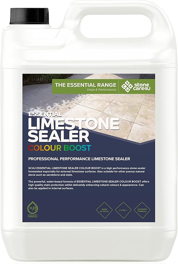 StoneCare 4u Essential Limestone Sealer 'Colour Boost' Eco Friendly