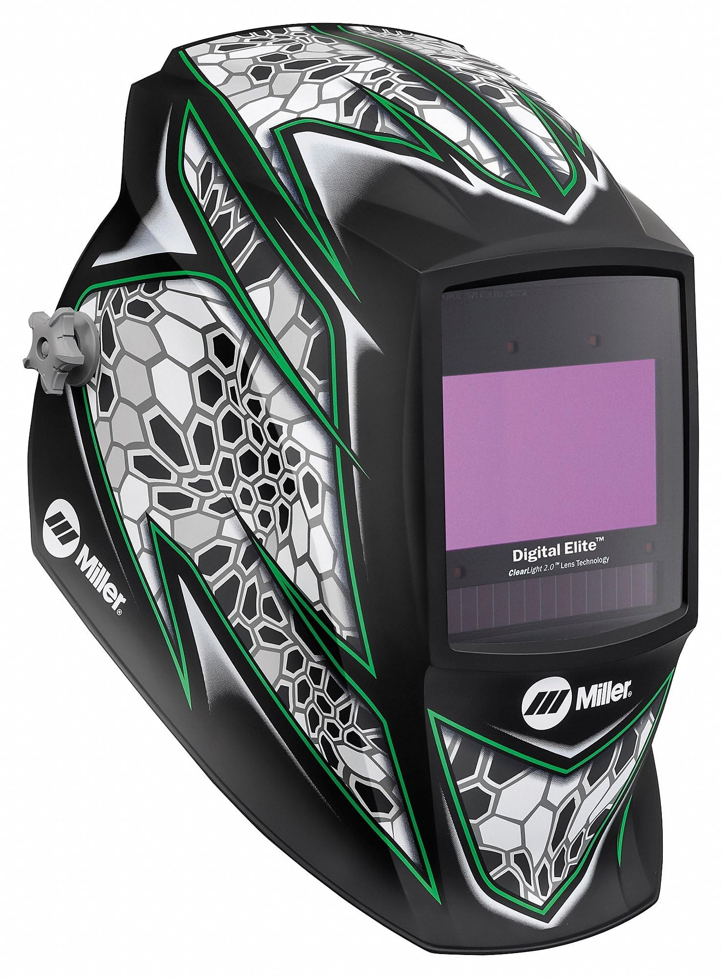 Miller 289768 Digital Elite Welding Helmet with ClearLight 2.0 Lens, Raptor