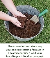 Vista 6 de Burpee Mezcla Concentrada de Fibra de Coco Orgánica para Inicio de Semillas, 16 Cuartos