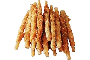 Chicken on a Stick: All-Natural Dog Treats for Training and Chewing