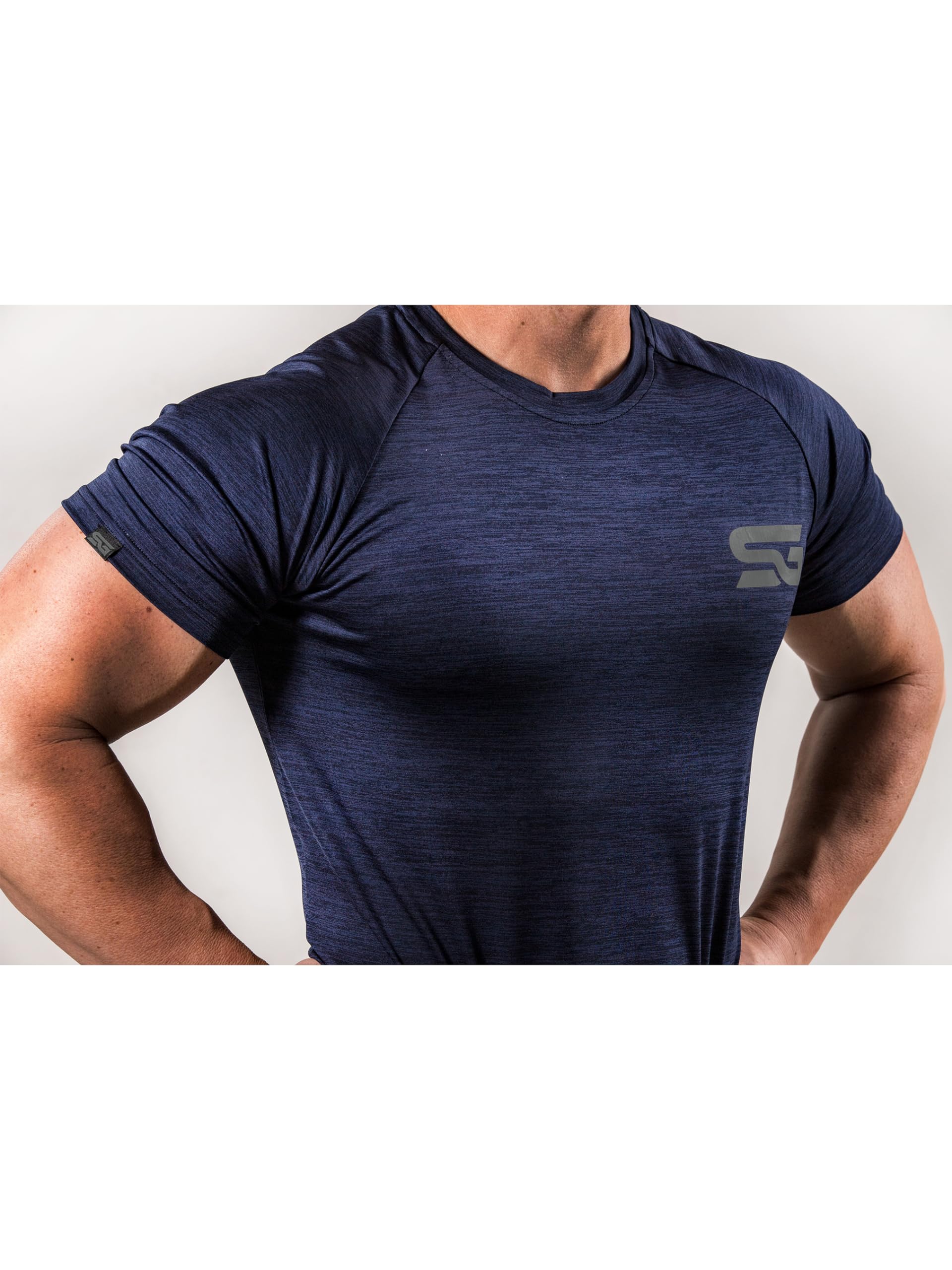 Satire Gym - T-Shirt Slim Fit Homme pour Fitness – T-Shirt de Musculation Homme pour la Gym et Le Fitness - 2