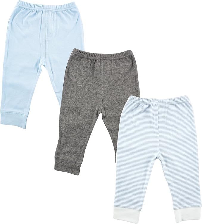 Luvable Friends Baby Boys Cotton Pants