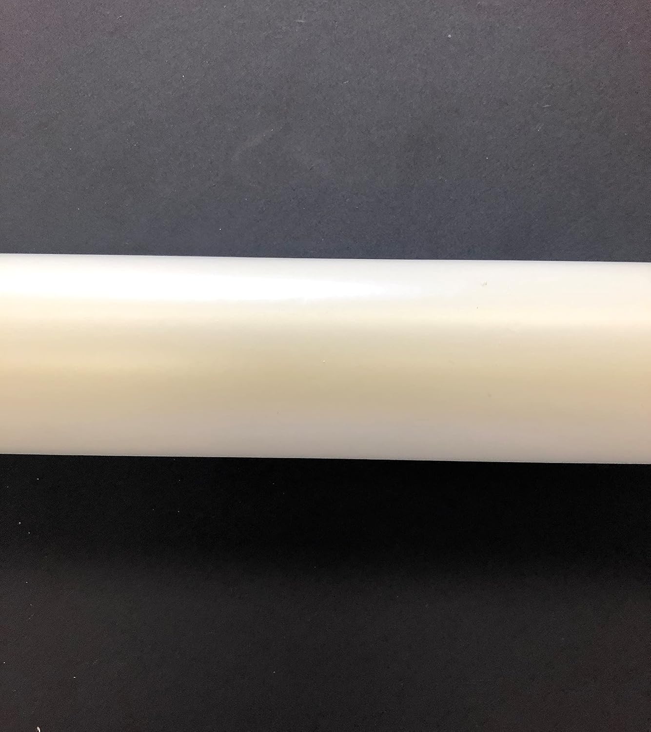 1 3/8 Inch Diameter Drapery Wood Smooth Curtain Rod 6 FT - White Color